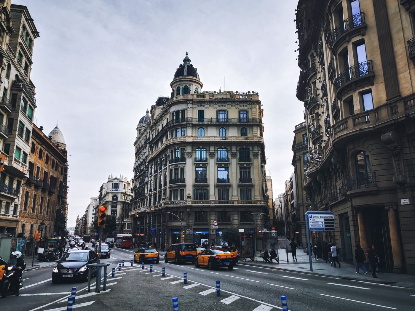 Una calle de Barcelona